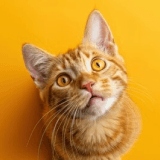 Foto do gato sozinho